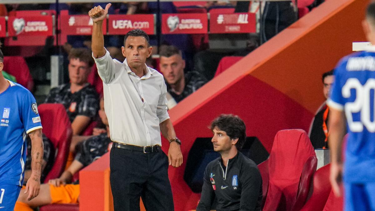 Greece manager Gus Poyet